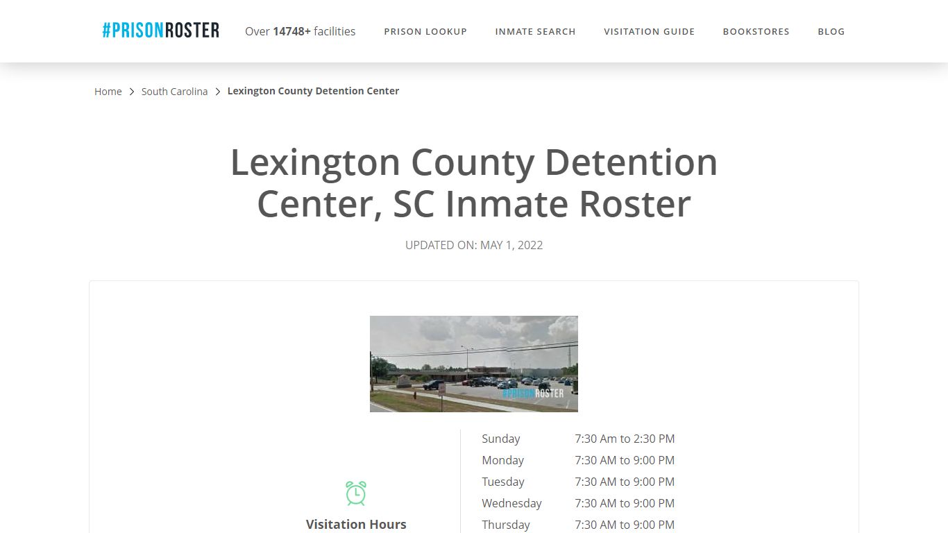 Lexington County Detention Center, SC Inmate Roster